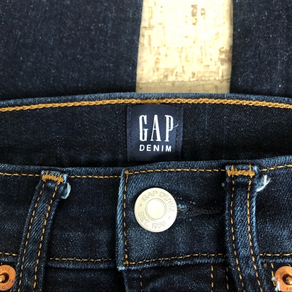 💥SALE! Gap Sky High True Skinny Jeans, sz0/25R - Picture 2 of 5